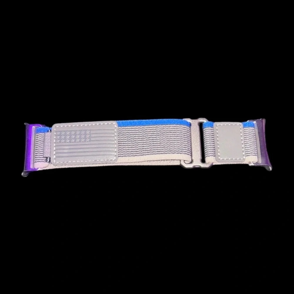 Samsung 7 ultra watch strap featuring flag